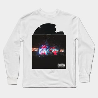 Vinyl Cover Art (Vibrant Afterglow) Long Sleeve T-Shirt